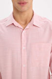 Modern Fit Polo Yaka Basic Düz Uzun Kollu Gömlek