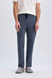 Regular Fit Desenli Cepli Pijama Altı
