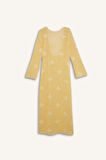 DeFacto Regular Fit Uzun Kollu Dantelli Maxi Plaj Elbisesi-Fall in Love E0603AX25SMYL118