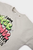 DeFacto Erkek Bebek Bisiklet Yaka Baskılı Sweatshirt E5936A525SPGR107
