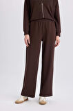 DeFacto Wide Leg Eşofman Altı Basic Düz Cepli Beli Lastikli Soft Touch Geniş Bol Paça E5818AX25SPBN267