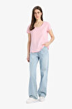 DeFacto Regular Fit Yuvarlak Yaka Basic Düz Kısa Kollu Tişört K1508AZ25SMPN105