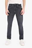 Slim Tapered Fit Dar Paça Pantolon