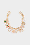 Kadın Gold Love Charm Anahtarlık