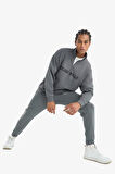 DeFactoFit NBA Chicago Bulls Oversize Geniş Kalıp Fermuarlı Dik Yaka Skuba Dalgıç Kumaş Sweatshirt D8616AX25SPGR311