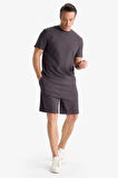 DeFacto %100 Pamuk Relax Fit Twill Dokulu Cepli Şort E2590AX25SMAR223