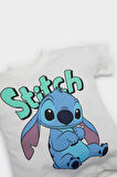 DeFacto Erkek Bebek Disney Lilo & Stitch 2'li Takım Kısa Kollu Tişört Beli Lastikli Şort E7145A525SMER85