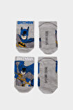 DeFacto Erkek Çocuk Batman 2'li Pamuklu Patik Çorap E5226A8NSKR1