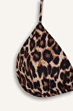 DeFacto Leopar Desenli Bikini Üstü-Fall in Love A0695AX25SPBK81