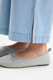 Kız Çocuk Culotte Geniş Paça Jean Pantolon