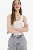 DeFacto Fitted U Yaka Fitilli Kaşkorse Atlet A1665AX25SMWT32