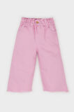 Kız Bebek Wide Leg Geniş Bol Paça Gabardin Pantolon