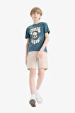 DeFacto Erkek Çocuk Esnek Belli Şort E6890A825SMBG130