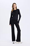 Coool Flare Fit Ribana Pantolon