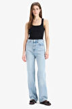 DeFacto Slim Fit Dar Kesim Basic Düz Yuvarlak Yaka Fitilli Kaşkorse Atlet E7894AX25SMBK81