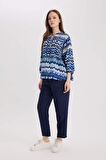 Harem Basic Düz Paça Pantolon