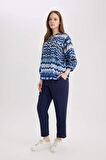 Harem Basic Düz Paça Pantolon