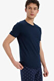 DeFacto Slim Fit Dar Kesim Bisiklet Yaka Üst L4885AZ25SPNV135