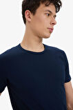 DeFacto Slim Fit Dar Kesim Bisiklet Yaka Üst L4885AZ25SPNV135