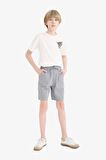Erkek Çocuk Regular Fit Gabardin Şort