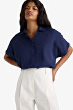 Boxy Fit Belmando Kısa Kollu Gömlek