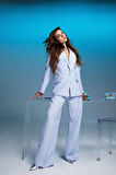 DeFacto x Afra Oversize Geniş Kalıp Tensel Blazer Ceket Z8276AZ25SPBE472