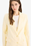 DeFacto x Afra Loose Fit Kruvaze Yaka Düğmeli Blazer Ceket	 Z8276AZ25SPER182