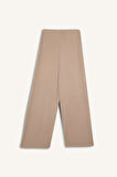 Wide Leg Esnek Belli Geniş Paça Bürümcük Pantolon