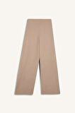 Wide Leg Esnek Belli Geniş Paça Bürümcük Pantolon