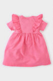 DeFacto Kız Bebek Kısa Kollu Fitilli Kaşkorse Yazlık Elbise E8473A525SMPN239
