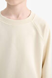 Erkek Çocuk Bisiklet Yaka Basic Düz Sweatshirt