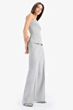 DeFacto x Afra Straight Fit Pantolon Yüksek Bel Düz Paça E8470AX25SMGR227