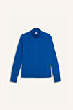 DeFactoFit Fitted Dik Yaka Sporcu Fermuarlı Sweatshirt Hırka E7755AX25SPBE457