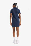 DeFactoFit Standart Fit Polo Yaka Pike Kısa Kollu Mini Sporcu Elbise D9319AX25SPNV241