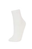 DeFacto Kadın Dikişsiz Rahat Lastikli Ultra Soft 2'li Bambu Premium Soket Çorap E8640AXNSKR1