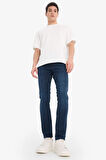 Pedro Slim Fit Dar Kalıp Normal Bel Dar Paça Jean Pantolon