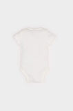 DeFacto Kız Bebek Yenidoğan Bisiklet Yaka Baskılı Ribana Kısa Kollu Çıtçıtlı Body E8244A525SMER98