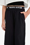 Kız Çocuk Wide Leg Geniş Paça Pamuklu Pantolon