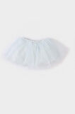 DeFacto Kız Bebek 2'li Takım Baskılı Kısa Kollu Tişört Tütü Etek E8463A525SMER105