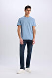 DeFacto New Regular Fit Bisiklet Yaka Basic Düz %100 Pamuk Kısa Kollu Tişört V7699AZ25SPBE299