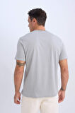 DeFacto New Regular Fit Bisiklet Yaka Basic Düz %100 Pamuk Kısa Kollu Tişört V7699AZ25SPGR314