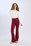 DeFacto Wide Leg Geniş Paça Esnek Belli Uzun Boy Pantolon E4387AX24WNBR248