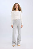 DeFacto Wide Leg Geniş Paça Esnek Belli Uzun Boy Pantolon E4387AX24WNGR256