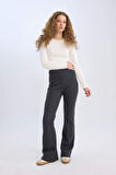 DeFacto Wide Leg Geniş Paça Esnek Belli Uzun Boy Pantolon E4387AX24WNAR191