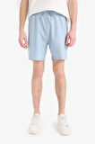 DeFacto Slim Fit Dar Kesim Dar Paça Basic Düz Şort B8674AX25SPBE524