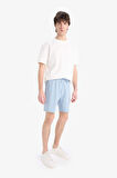 DeFacto Slim Fit Dar Kesim Dar Paça Basic Düz Şort B8674AX25SPBE524