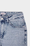Slim Tapered Fit Dar Kalıp Normal Bel Daralan Paça Jean Pantolon
