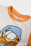 DeFacto Erkek Bebek Garfield Pijama Takımı Kısa Kollu Penye Üst Beli Lastikli Uzun Alt E1176A525SMOG162