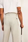 DeFactoFit Slim Fit Dar Kesim Standart Paça Esnek Multifonksiyonel Dokuma Sporcu Pantolon E3333AX25SPGR321