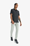 DeFactoFit Slim Fit Dar Kesim Standart Paça Esnek Multifonksiyonel Dokuma Sporcu Pantolon E3333AX25SPGR321